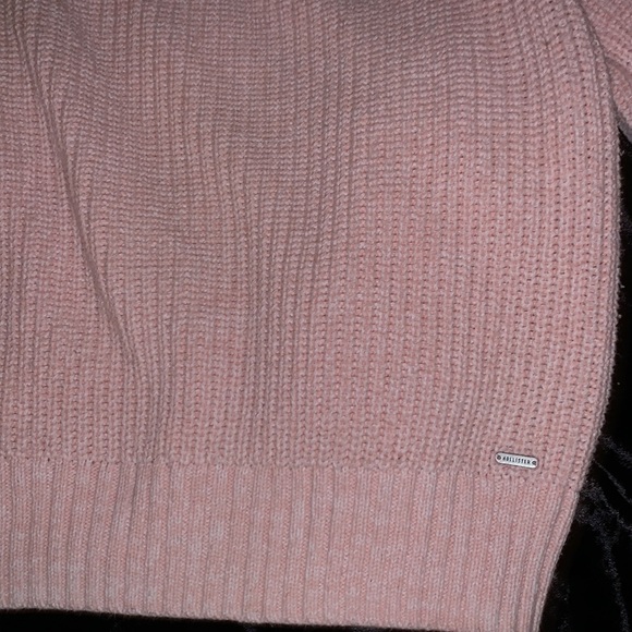 Hollister crop top pink sweater - Picture 5 of 6